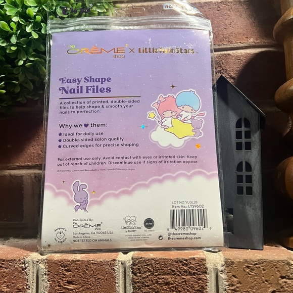 The Crème Shop - Little Twin Stars | Double-Sided Nail File - Set of 5 - Picture 5 of 5